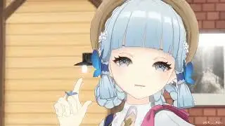 【MMD - Springbloom Kamisato Ayaka】Lap Tap Love