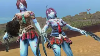 [PC] Onechanbara Z2: Chaos [Beautiful problems / Boss Zombie Girls]