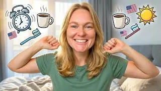 INT 1 - Intermediate and Upper Beginner Vocabulary, Pronunciation and Speaking Class - Waking Up