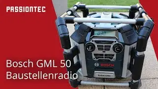 Bosch GML 50 Baustellenradio deutsch