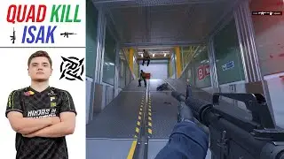 CS2 NiP isak 4 Quick Kills vs Heroic Nuke ESL S20