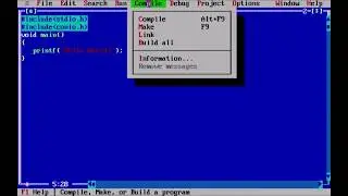 Hello World Program In C | First C Program