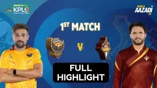 Match-01 Highlight | Rawalakot Hawks vs Jammu Janbaz | KPL Season 2 | season 2 kpl 1 highlights full