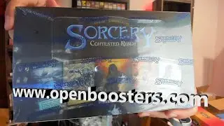 Sorcery Contested Realm Alpha Box opening! Let's Go!!!