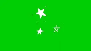 Stars! Green screen video! No copyright!