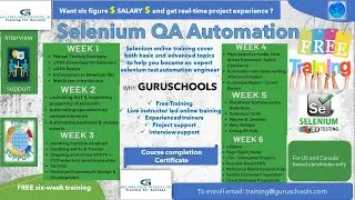 Selenium Java QA Automation Training - Day 1 Introduction to course - New Training Batch