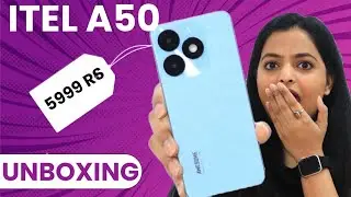 Itel A50 Unboxing, Quick Review | FREE Screen Replacement | 5000mAh battery | Best phone under 6000