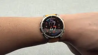 Garmin Fenix 8 47mm AMOLED Sapphire Titanium with Spark Orange/Graphite band Unboxing