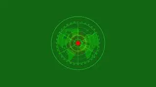 Radar Effect Green Screen