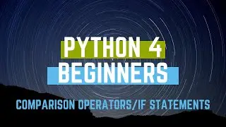Introduction to Python IF Statements