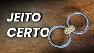 COMO JUNTAR DUAS ARGOLAS