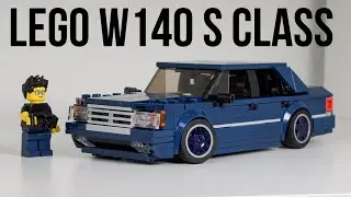 LEGO Mercedes W140 S600 S Class Speed Champions MOC