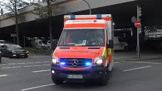 Ambulance 15 Station 1 Bavarian Red Cross Munich responding code 3