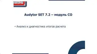 Audytor SET 7.2 - модуль СО - часть 9