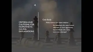 Causation and Research Design