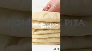 How to make Pita Bread from scratch! #pitabread