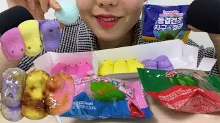노토킹ASMR 버전 동결건조 지구젤리 세가지맛, 아쉬운 핍스 마시멜로우 먹고 구워먹어보아요🌍🐣