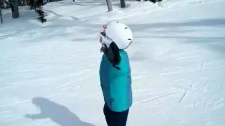 Вероника, 6 лет, 3-й день на лыжах.
