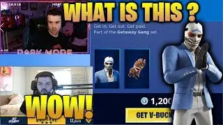 Streamers react to NEW HEIST SKIN! 3 LAMAS FOUND IN GAME! Fortnite funny & best moments!