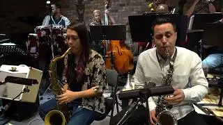 Bebop Bounty Big Band - Recording Session Behind the Scenes