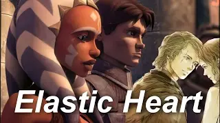 Padme (and Anakin) & Ahsoka (and Lux) - Elastic Heart