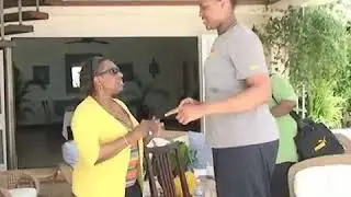 The tallest girl in the world from Jamaica