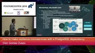 PostgresOpen 2019 How To Make Resilient Microservices With A PostgreSQL Dependency