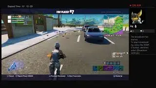 I'm playing Fornite!!!