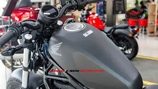 New 2019 Honda Rebel 500 Matte Black Official | Details Honda Rebel 500 2019 model