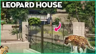 🐆 AMUR LEOPARD HOUSE - Yosemite Valley - Planet Zoo Speedbuild