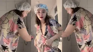 LIVE NACHITA No Armor Malah Blunder Saat Bersih2 Kamar Mandi, Bikin Nagih Pink Ranum