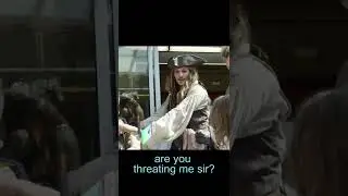 Jack Sparrow at hospital - Are you threating me sir?
