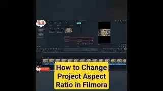 How to change project aspect ratio in Filmora | How to convert 