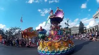Disney World Main street parade February 2017