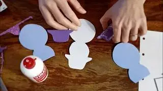 Tutorial Decorazione di Natale Pupazzo di Neve (Christmas decoration Snowman)