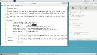 how to configure dns server in linux