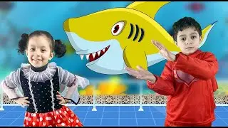 Baby shark song without music | Children's songs - Sami Weljain - Baby shark in arabic no music