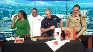 Big Mess BBQ challenge between LVMPD, LVFRD
