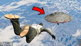 I tried to sneak into an UFO in GTA 5