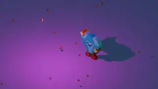 Blender 3D - Sketch Dude Particles Experiment