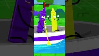 Row Row Row Your Boat #shorts #babybox #nurseryrhymes #kidssong #preschool