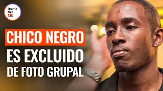 CHICO NEGRO ES excluido de foto GRUPAL | 