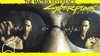 Cyberpunk 2077 The MATRIX Reference Easter Egg