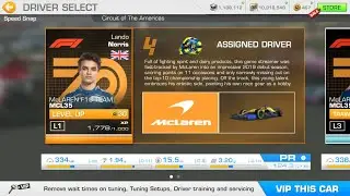 Real Racing 3, McLaren MCL35, F1 2020 with LANDO NORRIS at silverstone