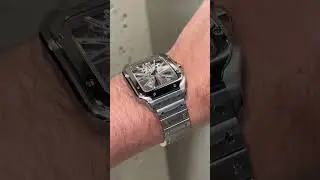 Cartier Santos Skeleton🔥 