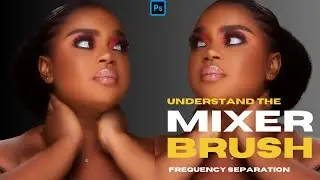 Mixer Brush Tool Settings For Skin Retouching In Photoshop | Frequency Separation Tutorial