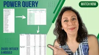 PQ - How I Used Divide-Integer & Modulo To Transform My Files This Week