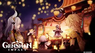 Yunjin Opera & Shenhe Past Cutscene - [The Divine Damsel of Devastation] | Genshin Impact