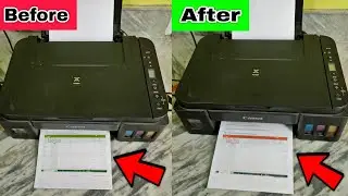 Canon Printer Colour Problem Fix | Wrong colour printing problem in Canon Printer
