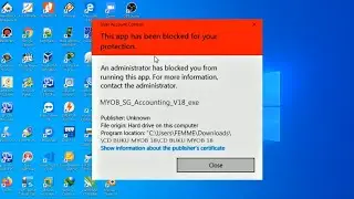 CARA MENGATASI THIS APP HAS BEEN BLOCKED FOR YOUR PROTECTION